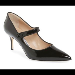 Black Mary Janes Manolo Blahnik
